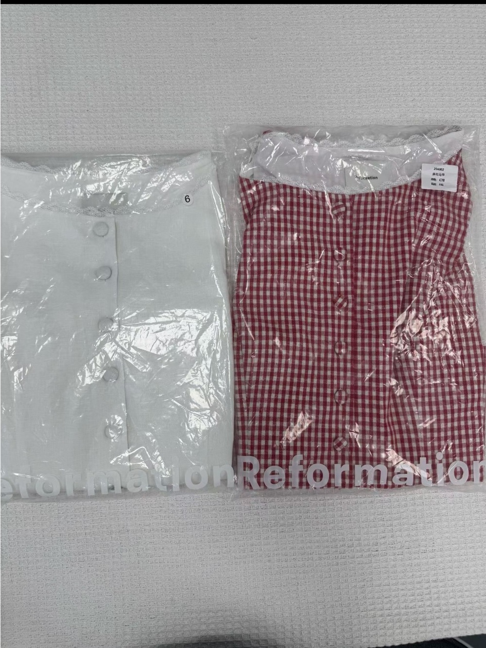 Reformation Amela Linen Top, US2 4 6 - Picture 3 of 10